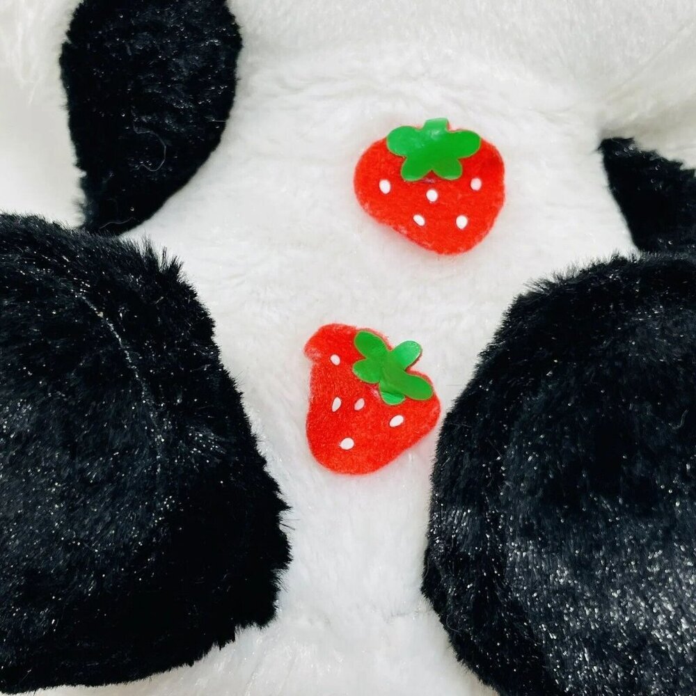Japanese Original Sanrio Hello Kitty Panda Plush Toy Costume Strawberry Kawaii - Picture 8 of 10